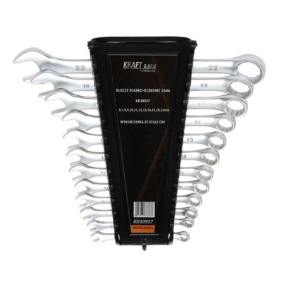 Kľúč očkoplochý-sada 12ks