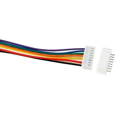 Konektor JST-XH 8pin+kábel 15cm+zdierka JST-XH 8p