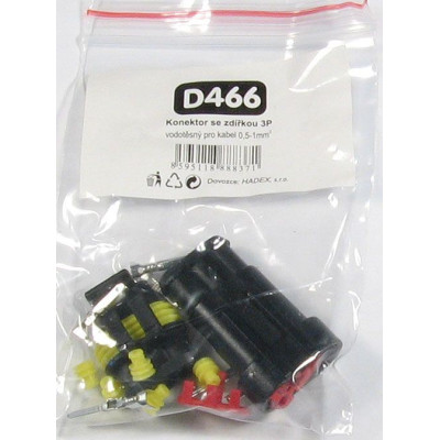 Konektor so zd. DJ7031-1.5-11+DJ7031-1.5-21 3P