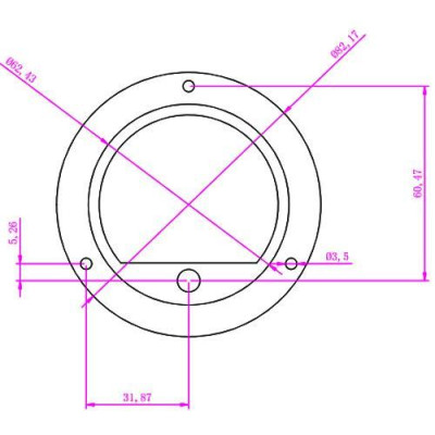 Marak JY-65 panelový 300V 65mm