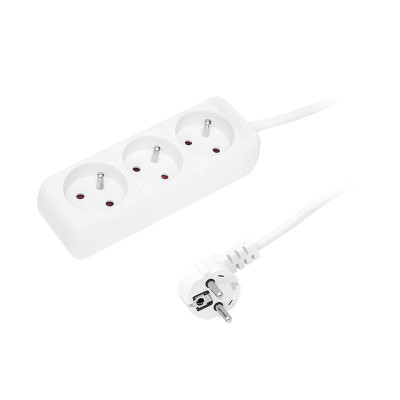 Predlžovací kábel 3m/3z 3x1,5mm PK33+