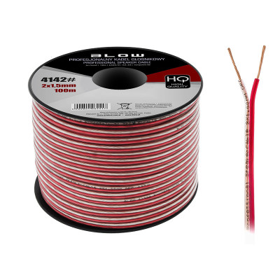 Reprokábel 2x1,5mm KLS1,5