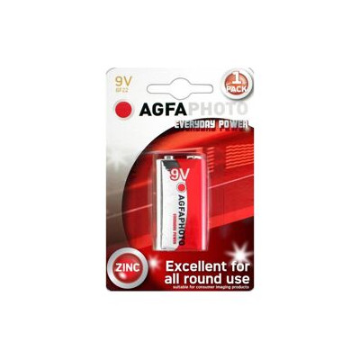 Batéria AGFA 9V Photo zinko/chlorid