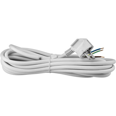 Šnúra flexo 3x1,5mm 5m biela PF22