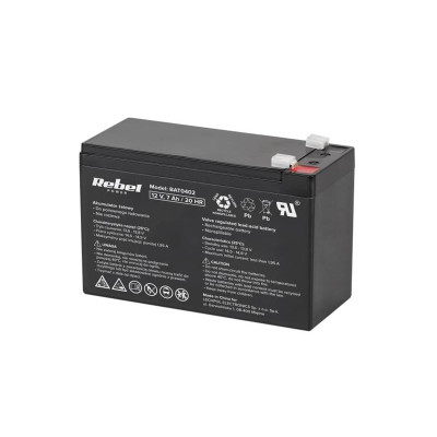 Batéria olovená 12V 7,0Ah REBEL