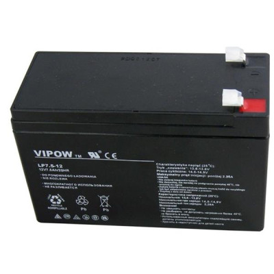 Batéria olovená 12V 7.5Ah VIPOW