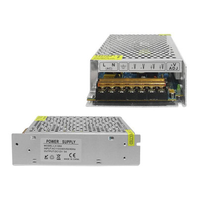 Adaptér ku LED pásu AC/DC 60W 12V