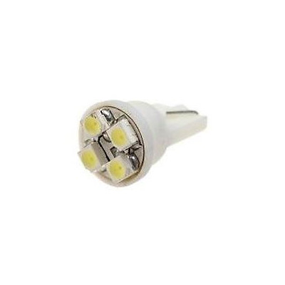 LED auto T10 12V 1W biela