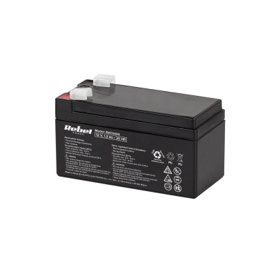 Batéria olovená 12V 1,3Ah REBEL