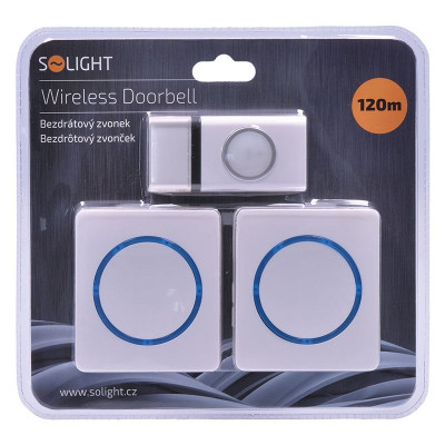 Zvonček bezdrôtový plug-in 2x