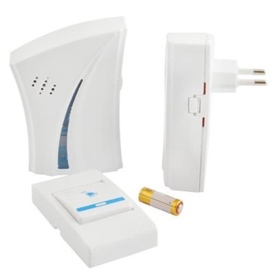 Zvonček bezdrôt.230V 100m ZB1T2R 1xTLAC+2xRING