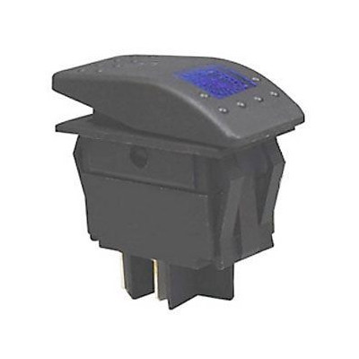 Vyp kolískový RK1-06 ON-OFF 2p.12V/30A čer.zel.ora