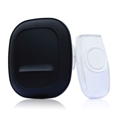 Zvonček bezdrôt. 230V 200m 1L62B čierny