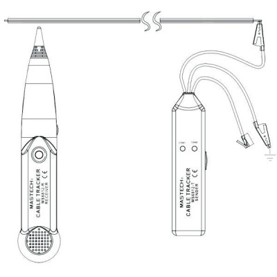Bezkontaktný tester káblov MASTECH MS6812