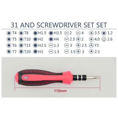 Sada bitov so šrubovákom P325B