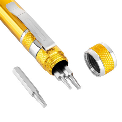 Skrutkovač precízny 9 bitov REBEL TOOLS