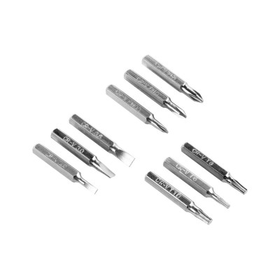 Skrutkovač precízny 9 bitov REBEL TOOLS