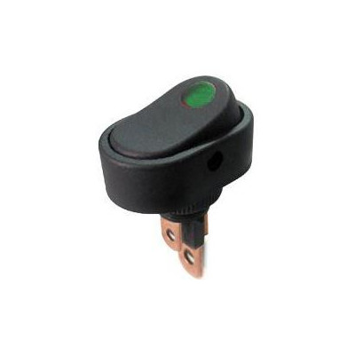 Vypínač kolískový ASW-20D-2 ON-OFF 1pol. 12V 20A