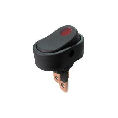 Vypínač kolískový ASW-20D-2 ON-OFF 1pol. 12V 20A