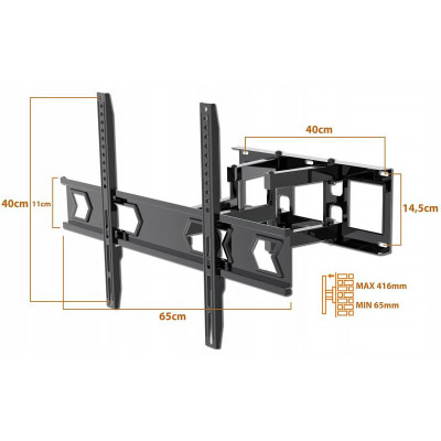 Držiak TV LXLCD102P 37-75 rameno
