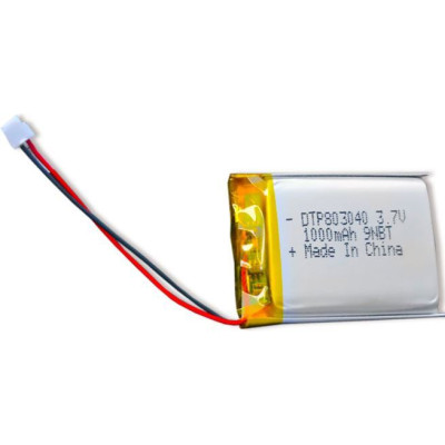 Bat accu LiPo 3.7V 1000mAh
