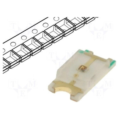 Led 1206 zelená,čer., modr.