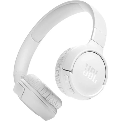 Slúchadlá BLUETOOTH na uši JBL TUNE 520BT WHITE