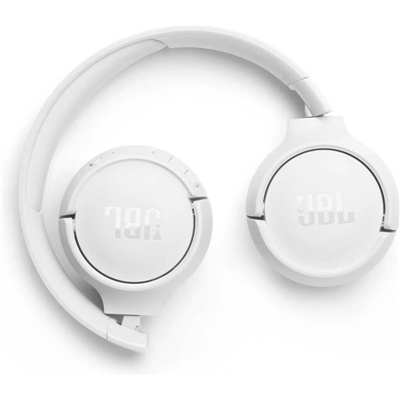 Slúchadlá BLUETOOTH na uši JBL TUNE 520BT WHITE