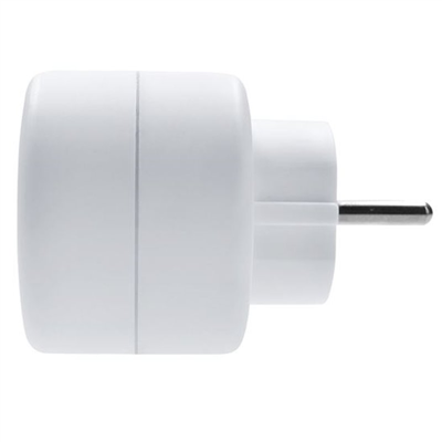 Zásuvka priebežna s vyp. P107 dvojitá