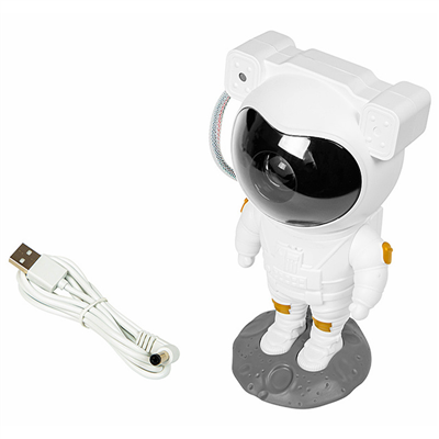 Svietidlo hviezdne nebo a projektor hviezd a galaxii ASTRONAUT BLOW