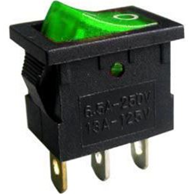 Vypinač kolískový MIRS-101 OFF-ON 250V/3A