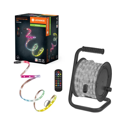 LED pás na 230V LEDVANCE OUTDOOR FLEX 20m RGB IP65