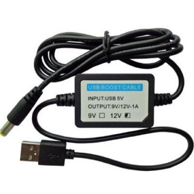 Redukcia step-up menič 5V/DC5,5x2,1mm 12V/1A