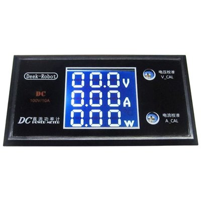 Ampérmeter, voltmeter,wattmeter panelový 10A 100VD