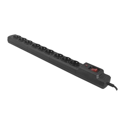 Prepäťová ochrana čierna 1,5m/9z s vyp. PK159V