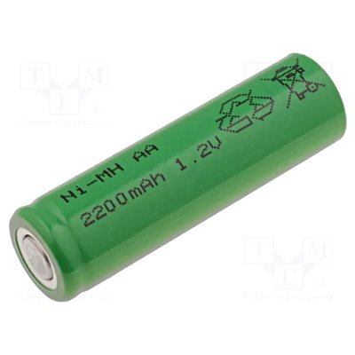 Batéria ak. Ni-MH AA 1,2V 2200mAh