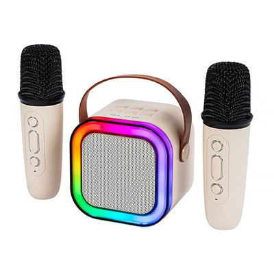 Reproduktor prenosný BLUETOOTH BLOW KARAOKE RGB +  2 mikrof