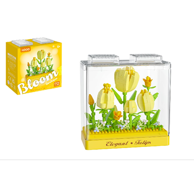 Stavebnica mini KOCO Tulipán 295ks