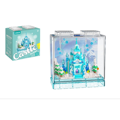 Stavebnica mini KOCO Zimný hrad 381ks