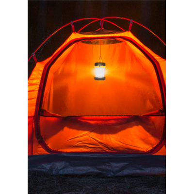 LED kempingová skladacia lampa Rebel