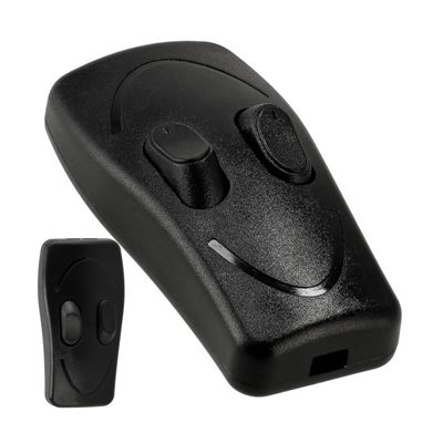 Vypínač medzišnúrový dvojitý 250V/3x1A čierny