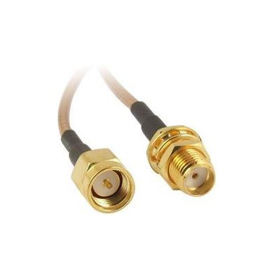 Kábel anténny SMA kon.-SMA zd. spojka 10cm