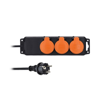 Kábel predlžovací 3m/3z  3x1,5 IP44 PP322