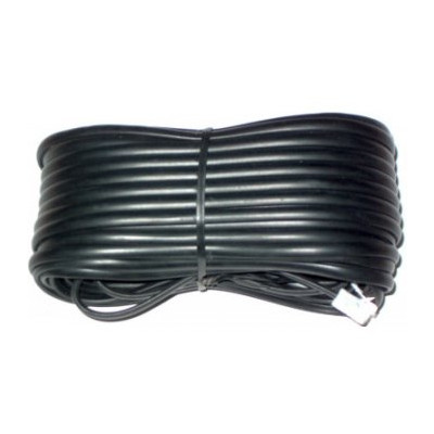 Kábel tel. 6P4C-6P4C 10m čierny